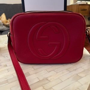 Gucci Disco Bag (authentic - red)